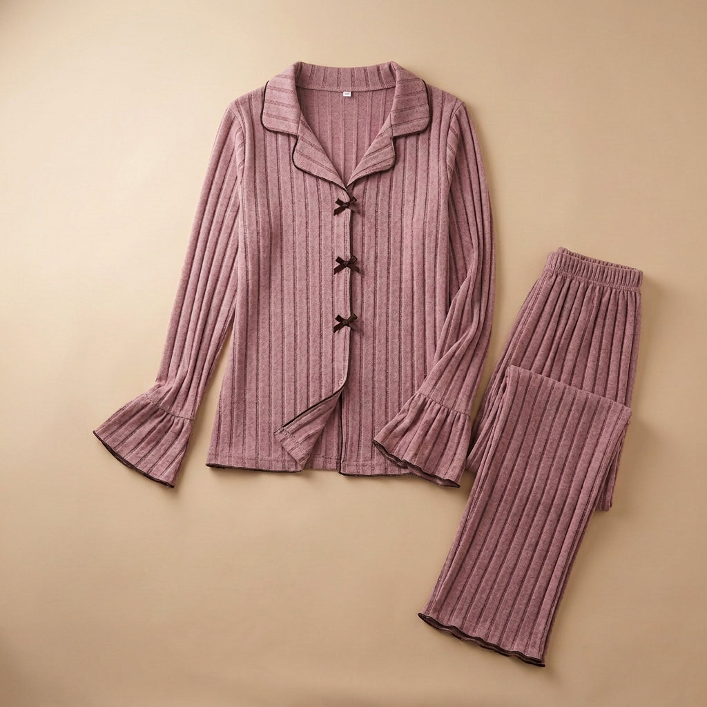 CHASON Women Pajamas Set Comfortable Sleepwear