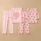 CHASON Matching Family Cotton Pajama Set (7-13Y)