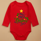 CHASON Baby Red Bodysuit (0-12M)