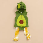 CHASON Avocado Halloween Costume Romper (0–24M)