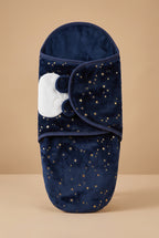 CHASON Baby Gold-Stamped Swaddle Blanket