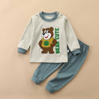 CHASON Kids Cotton Cartoon Pajama Set (6M-6Y)