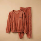 CHASON Women's Warm Pajama Set