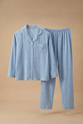 CHASON Women's Long Sleeve Pajama Set