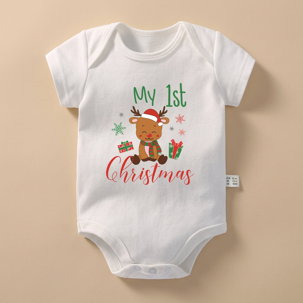 CHASON Christmas Romper (0-24M)
