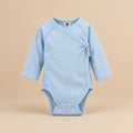 CHASON Long-Sleeve Side-Opening Romper (0–6M)