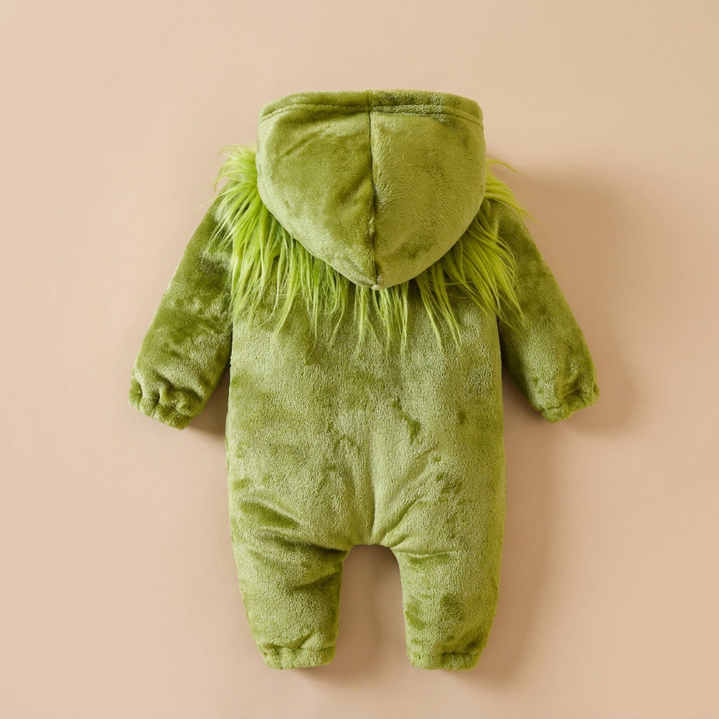 CHASON Christmas Green Monster Costume (0-24M