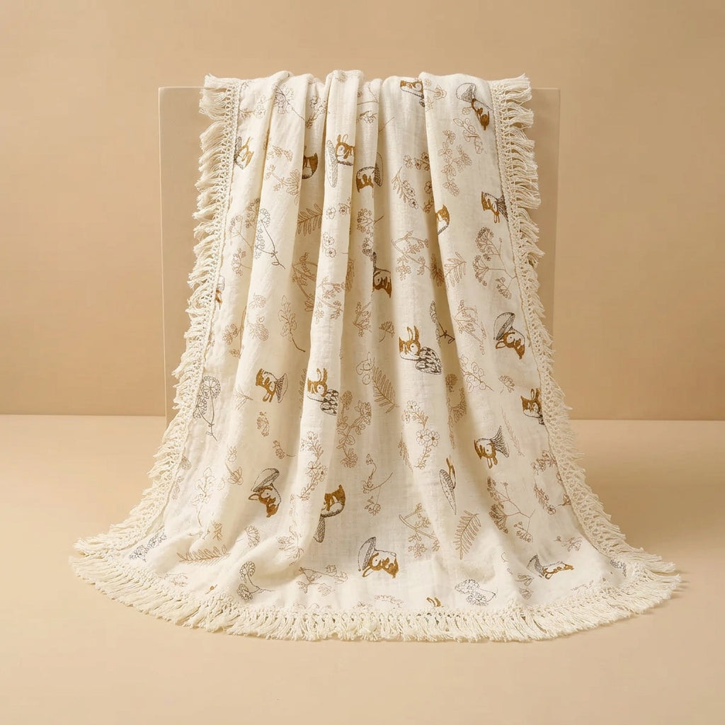 CHASON Muslin Baby Blankets