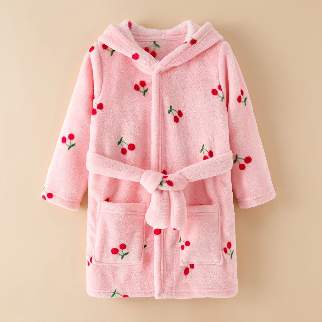 CHASON Kids Flannel Lounge Robe (3-8Y)