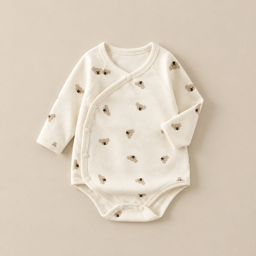 CHASON Long-Sleeve Baby Romper (0–12M)