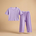CHASON Kids Pure Color Summer Pajama Set (2-10Y)