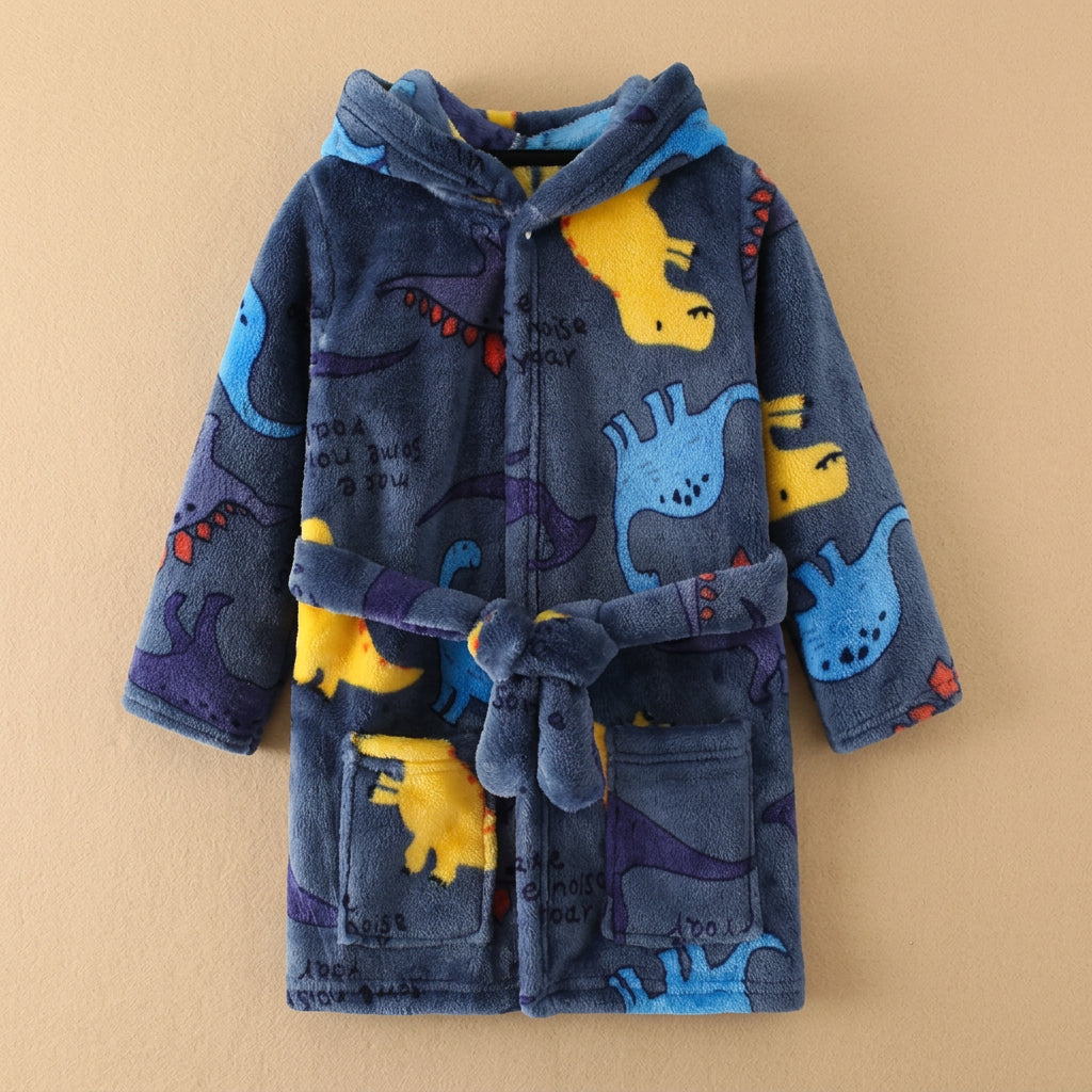 CHASON Kids Flannel Lounge Robe (3-8Y)