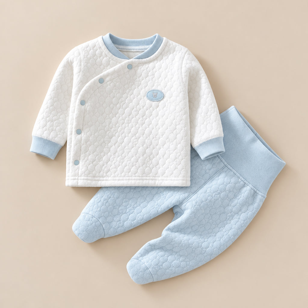 CHASON 2-Piece High-Waisted Pant Set (0–1Y)