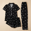 CHASON Women Pajamas 3 Piece Set