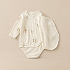 CHASON Long-Sleeve Baby Romper (0–12M)