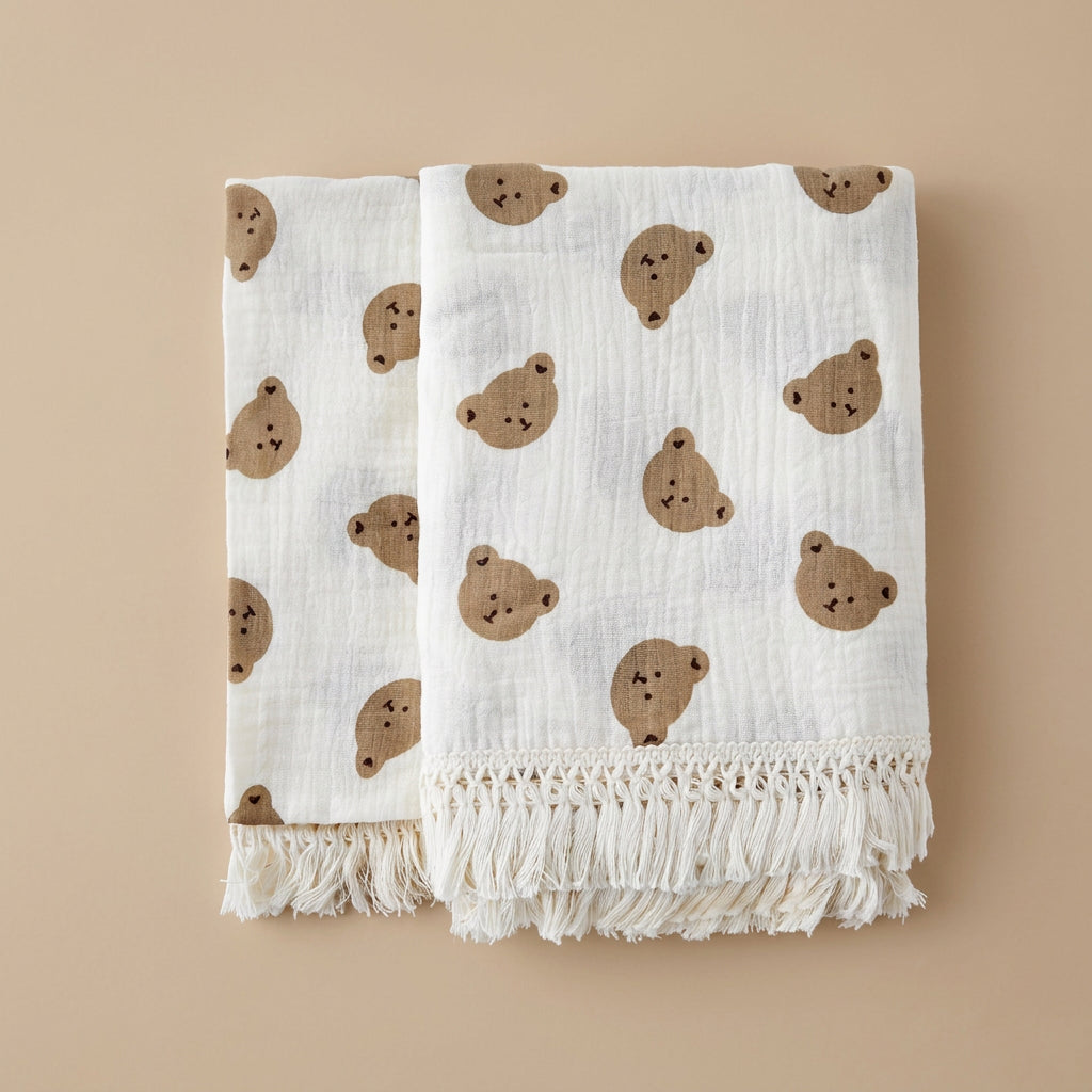 CHASON Muslin Baby Blankets