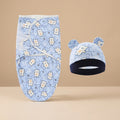 CHASON Baby Blanket Hat Set