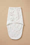 CHASON Baby Gold-Stamped Swaddle Blanket