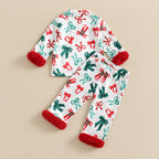 CHASON 2-Piece Christmas Pajama Set (0–3Y)