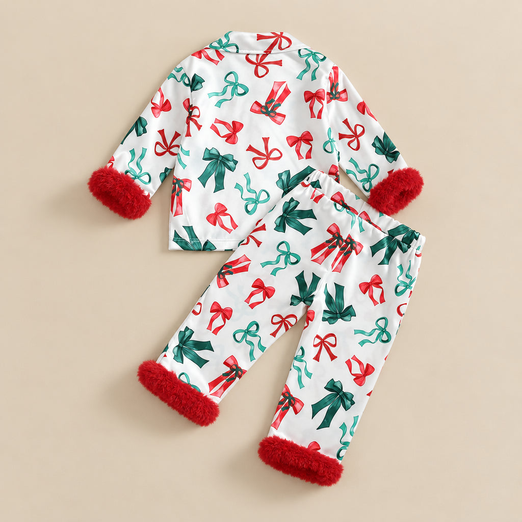 CHASON 2-Piece Christmas Pajama Set (0–3Y)