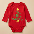 CHASON Baby Red Bodysuit (0-12M)