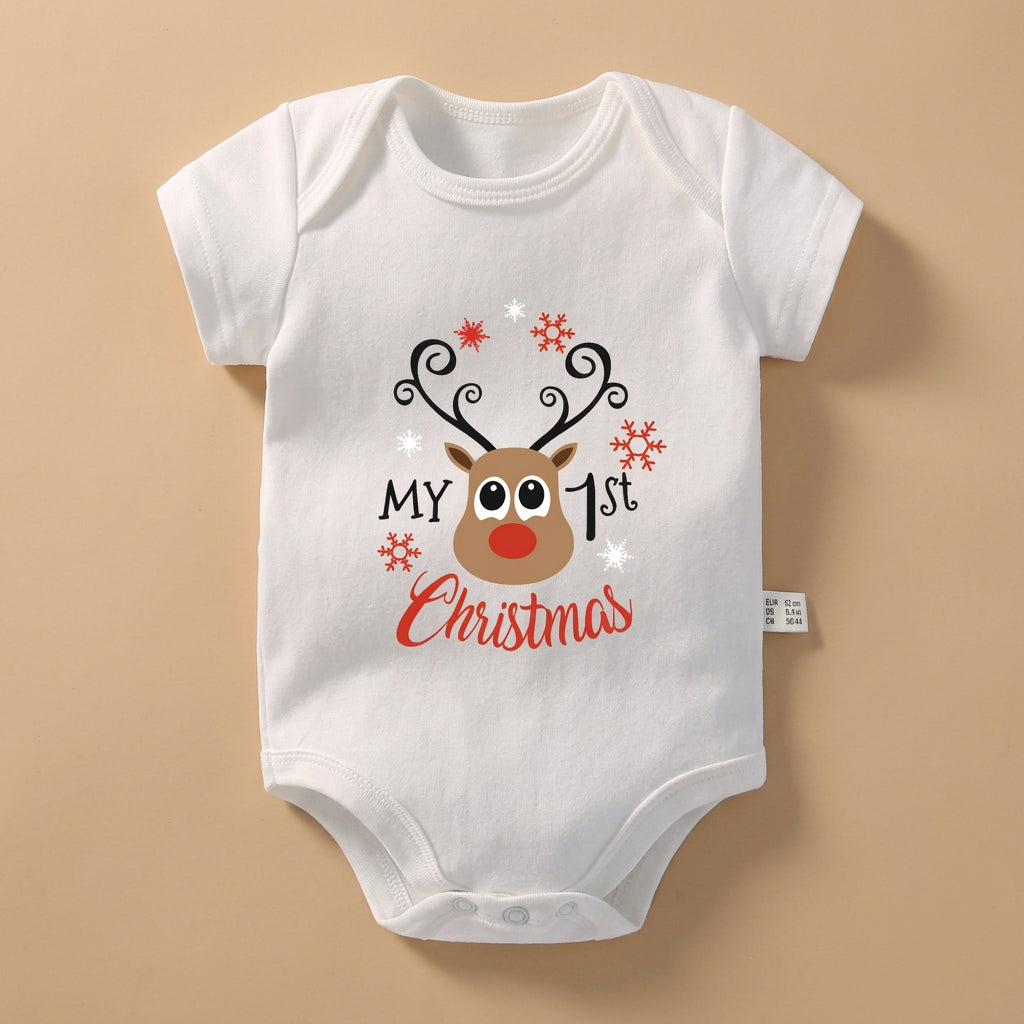 CHASON Christmas Romper (0-24M)