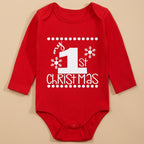 CHASON Baby Red Bodysuit (0-12M)