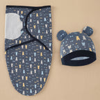 CHASON Baby Blanket Hat Set