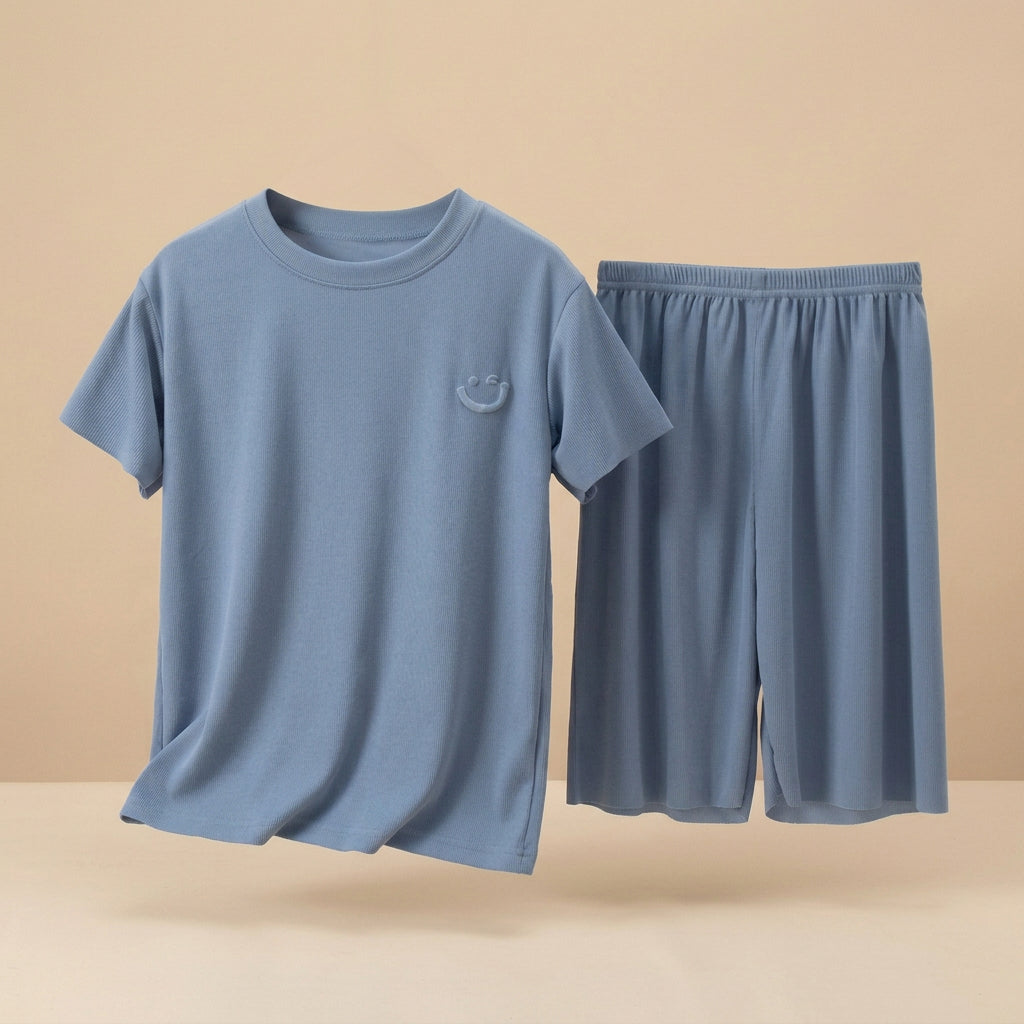 CHASON Kids Ice Silk Short Pajama Set (2-6Y)