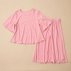 CHASON Kids Pure Color Summer Pajama Set (2-10Y)