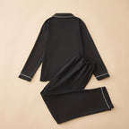 CHASON Women's Long Sleeve Pajama Set