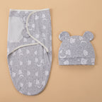 CHASON Baby Blanket Hat Set