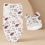 CHASON Baby Blanket Hat Set