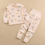 CHASON Kids Cotton High-Waist Pajama Set (9M-6Y)
