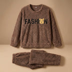 CHASON Men’s Thickened Striped Lounge Set