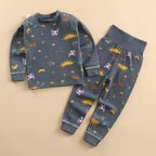 CHASON Kids Cotton High-Waist Pajama Set (9M-6Y)