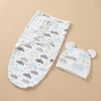 CHASON Baby Blanket Hat Set