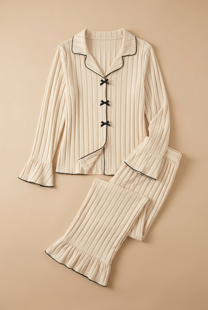CHASON Women Pajamas Set Comfortable Sleepwear