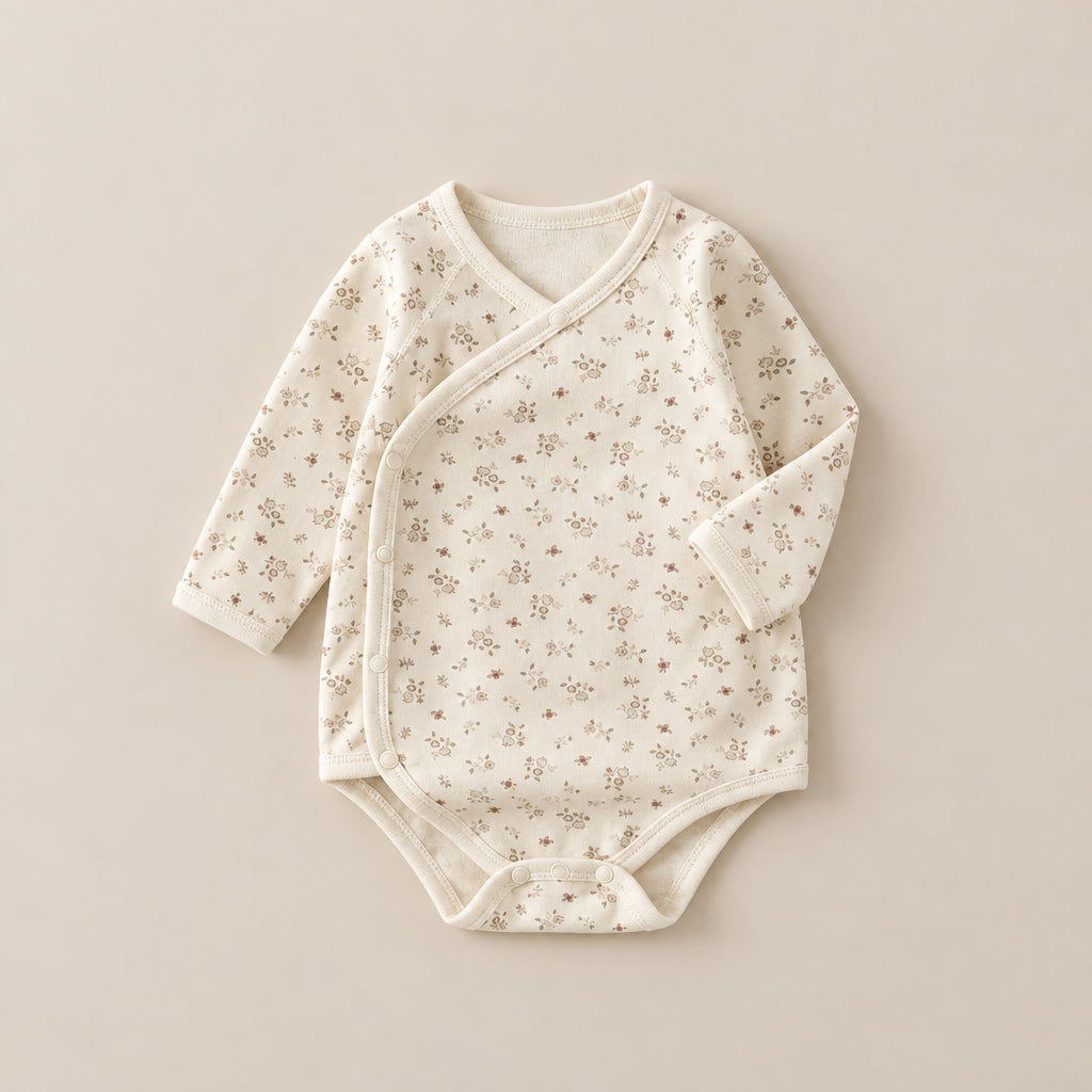 CHASON Long-Sleeve Baby Romper (0–12M)