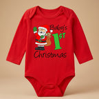 CHASON Baby Red Bodysuit (0-12M)