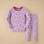 CHASON Kids Unicorn Cotton Pajama Set (1-8Y)