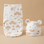 CHASON Baby Blanket Hat Set