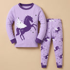 CHASON Girls Classic Long-Sleeve Pajama Set (2-9Y)