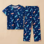 CHASON Kids Printed Short-Sleeve Pajama Set (7-13Y)