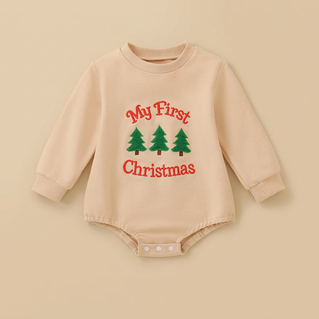 CHASON Baby Christmas Romper Outfit (0-18M)