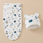 CHASON Baby Blanket Hat Set