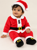 CHASON Baby Christmas Santa Costume (0-12M)