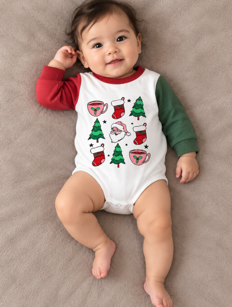 CHASON Baby Christmas Outfit (0-6M)