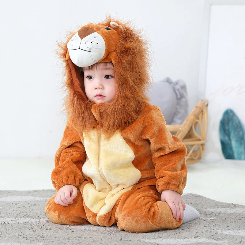 CHASON Lion Costume Romper (0–3Y)