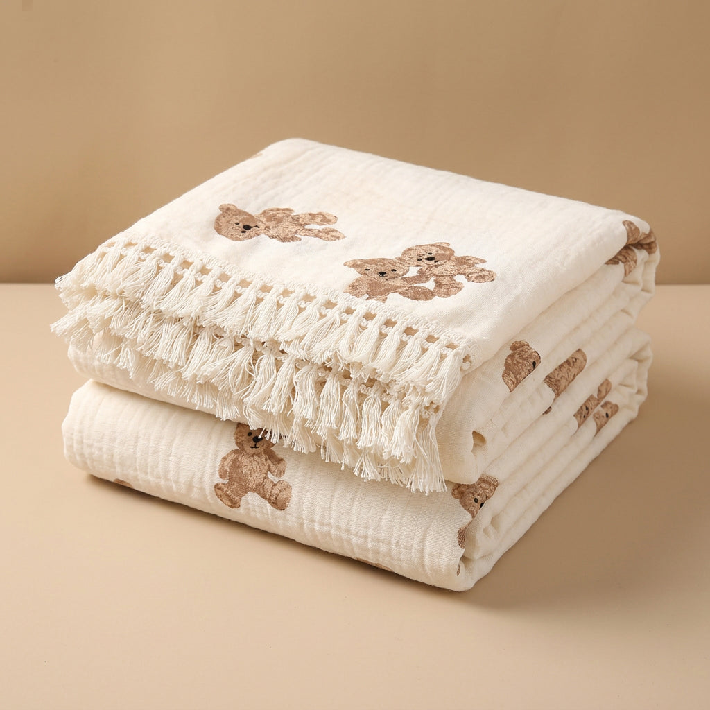 CHASON Muslin Baby Blankets
